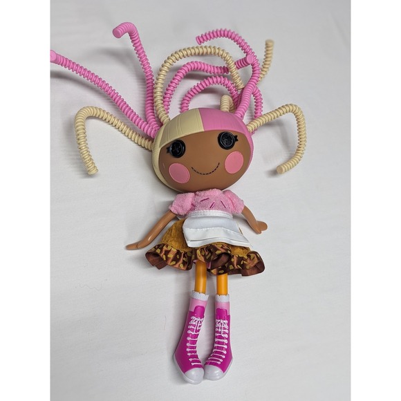 lalaloopsy Other - Lalaloopsy Silly Hair Doll Scoops Waffle Cone Full Size 12" Outfit & Shoes EUC